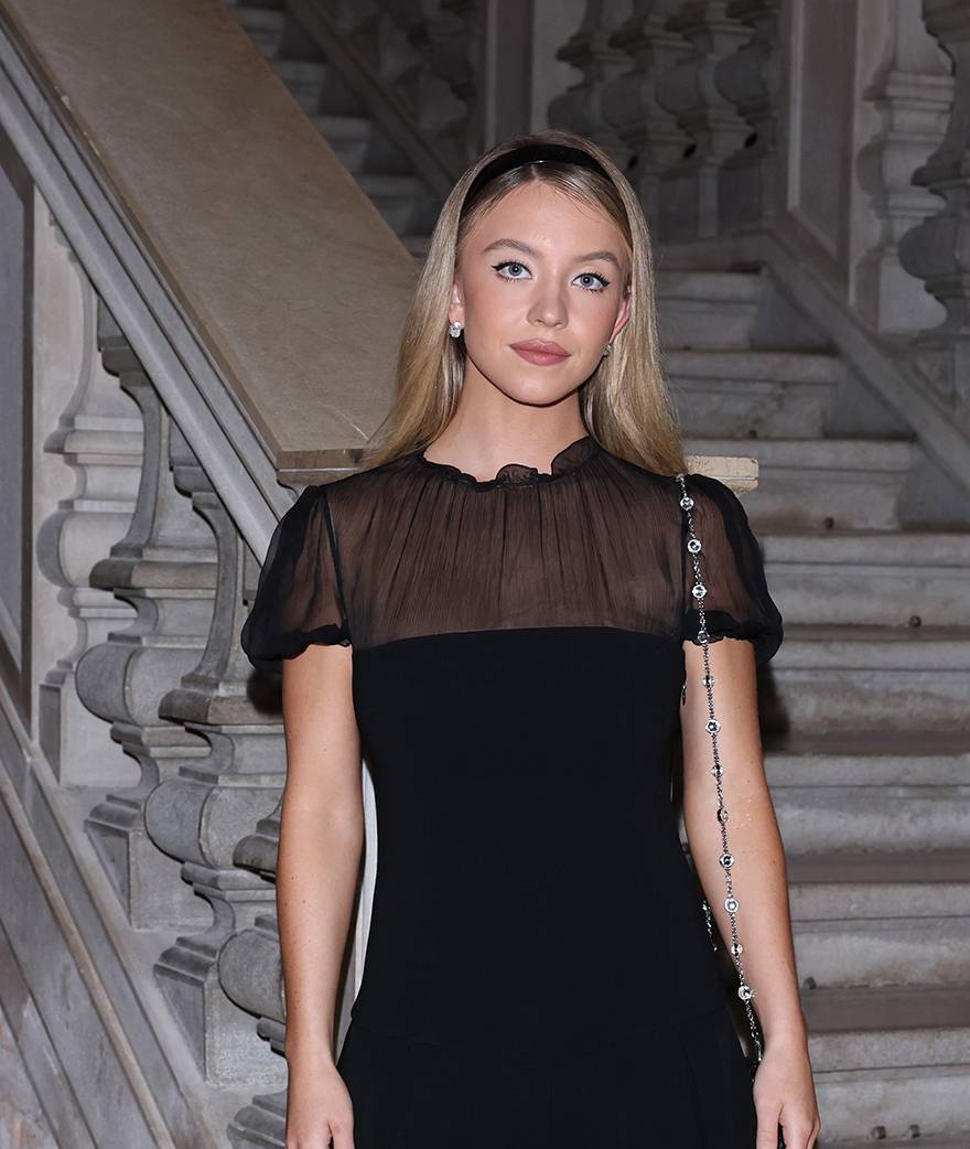 Mostra de Venise 2023 Sydney Sweeney au dîner Miu Miu Women's Tales 