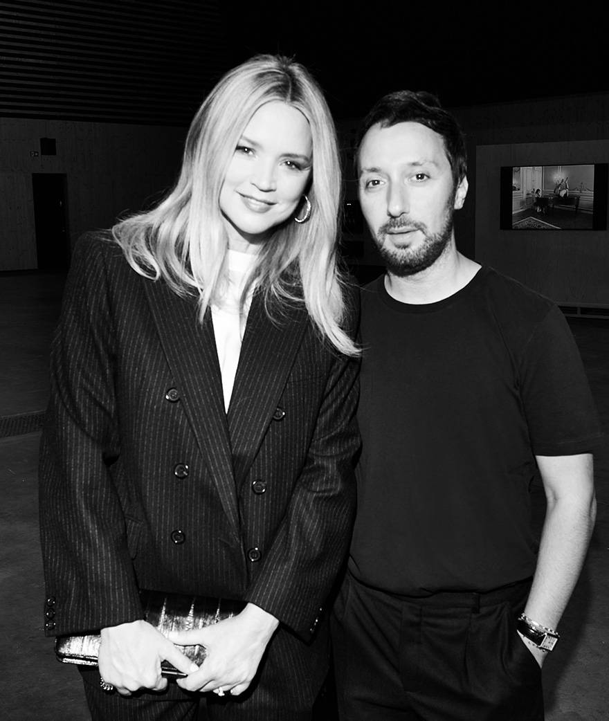 Virginie Efira au dîner Saint Laurent pour Juergen Teller