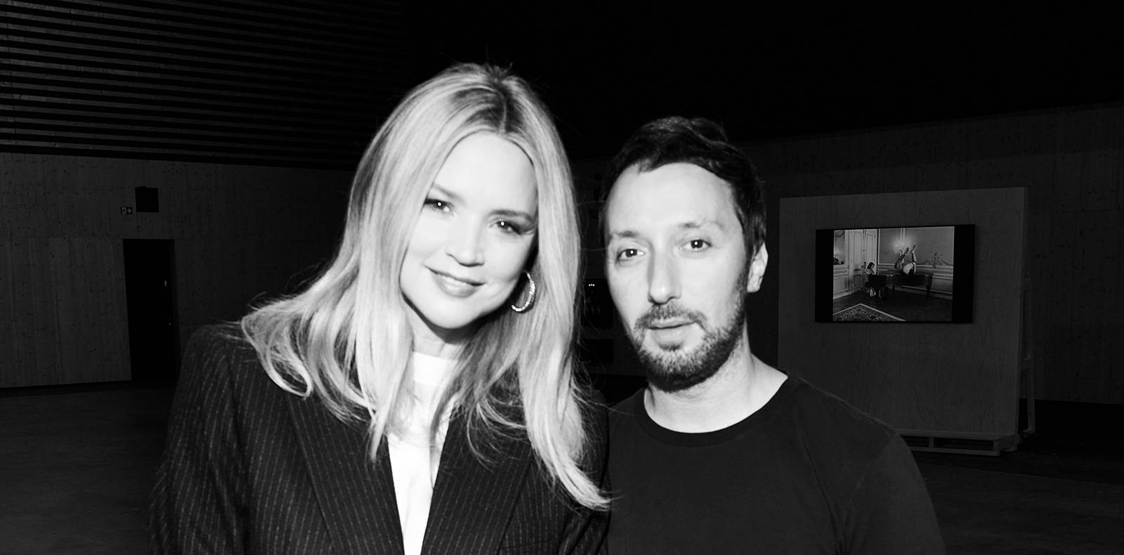 Virginie Efira au dîner Saint Laurent pour Juergen Teller