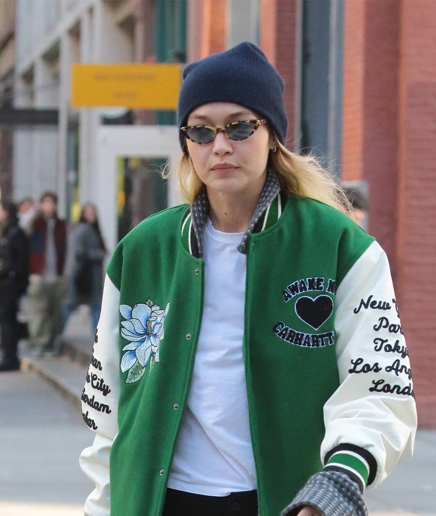 Gigi hadid, accessoires, hiver, tendance