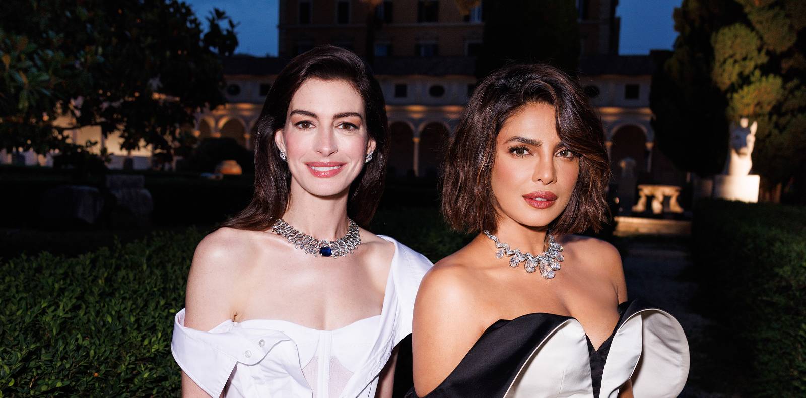 Anne Hathaway, Priyanka Chopra Jonas, Défilé, Bulgari, Rome, Collection, Aeterna