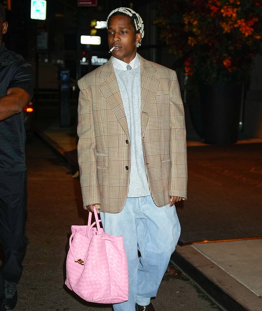 Asap Rocky Bottega Veneta Campaign Paparazzi pre spring 2024