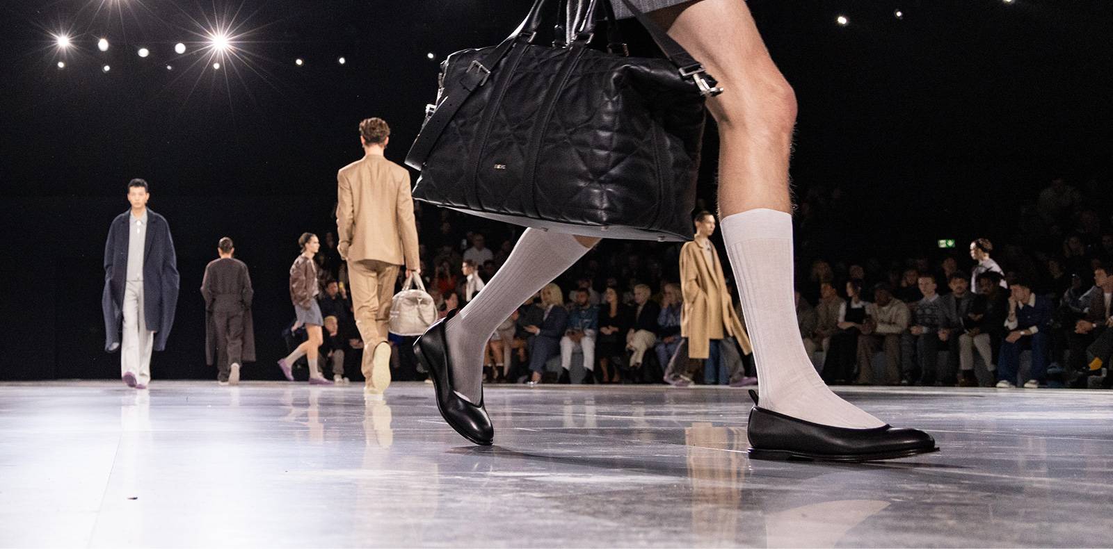 Ballerines homme, dior, defile, kim jones