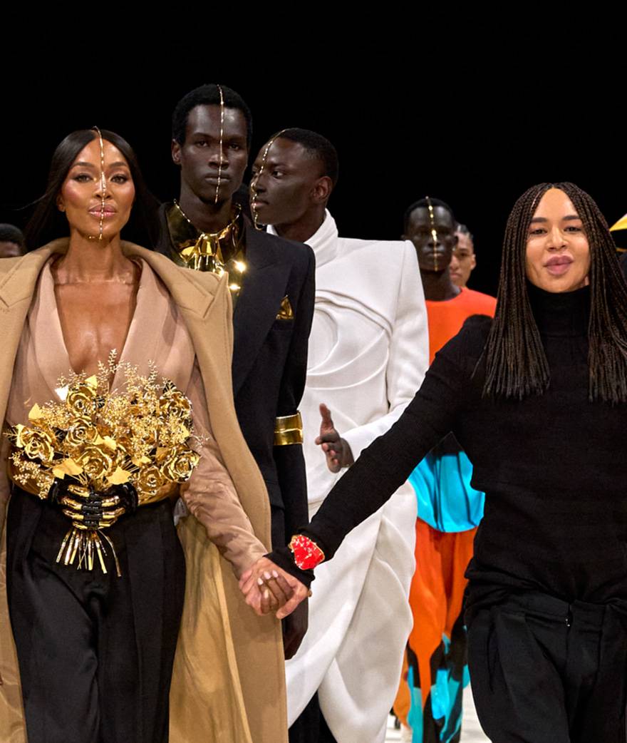 Olivier Rousteing, Balmain, Défilé, automne-hiver 2024-2025