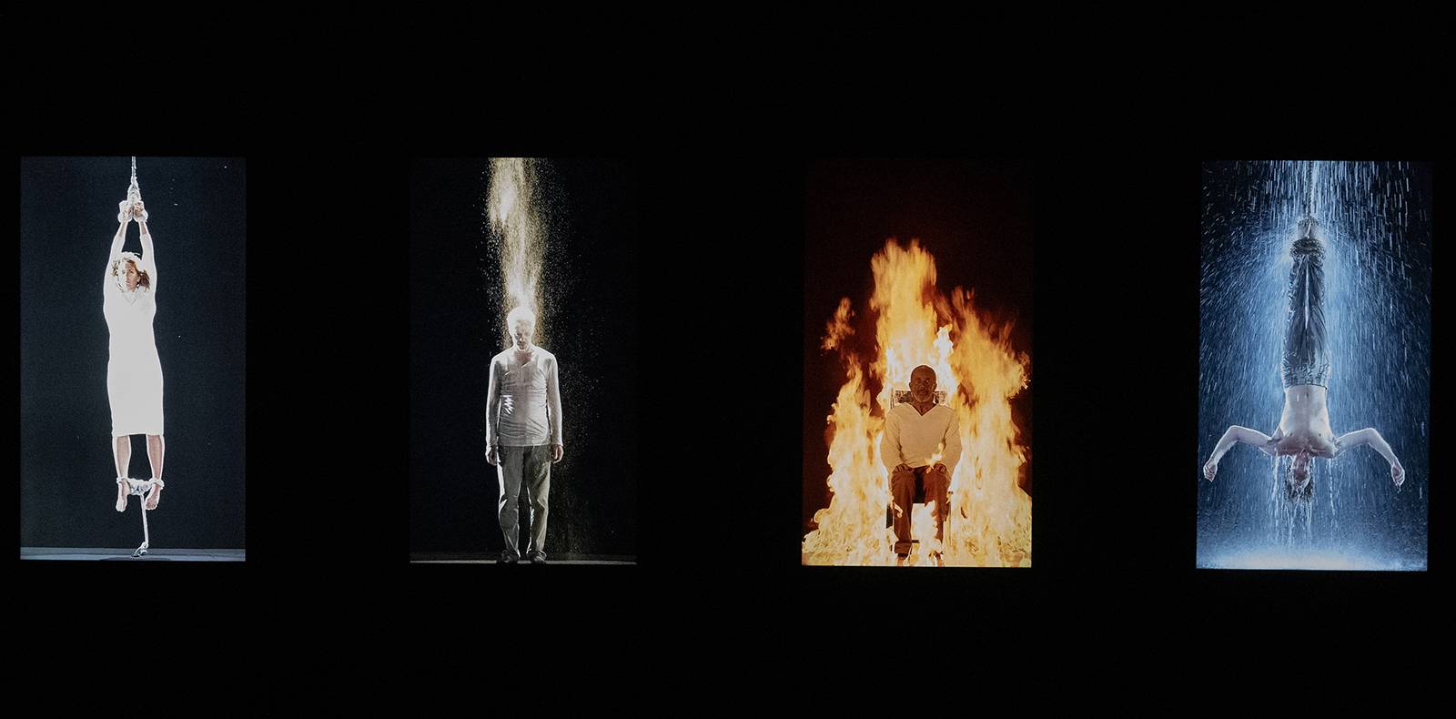 Bill Viola, Martyrs, video, Tate, Tripostal, Lille