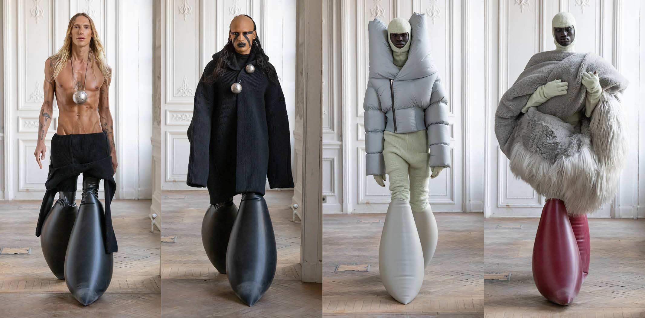 Boots Alien, Rick Owens, Defile, Homme, Fashion Week