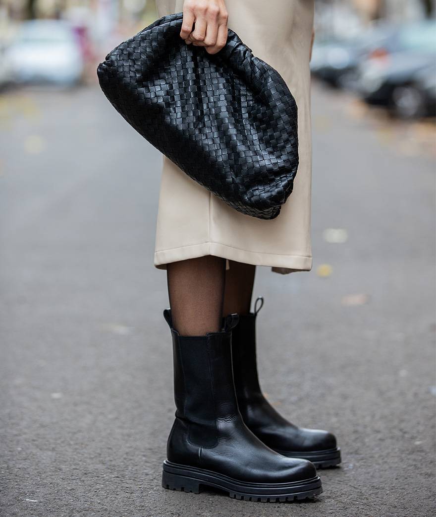 Les boots noires tendances de l'automne-hiver 2023-2024