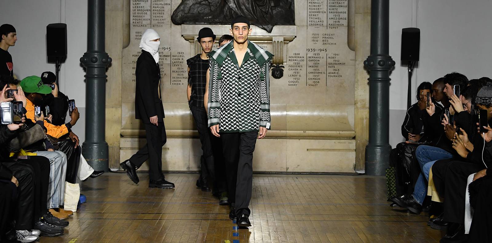 Le défilé GmbH automne-hiver 2024-2025, Fashion Week, homme, Paris