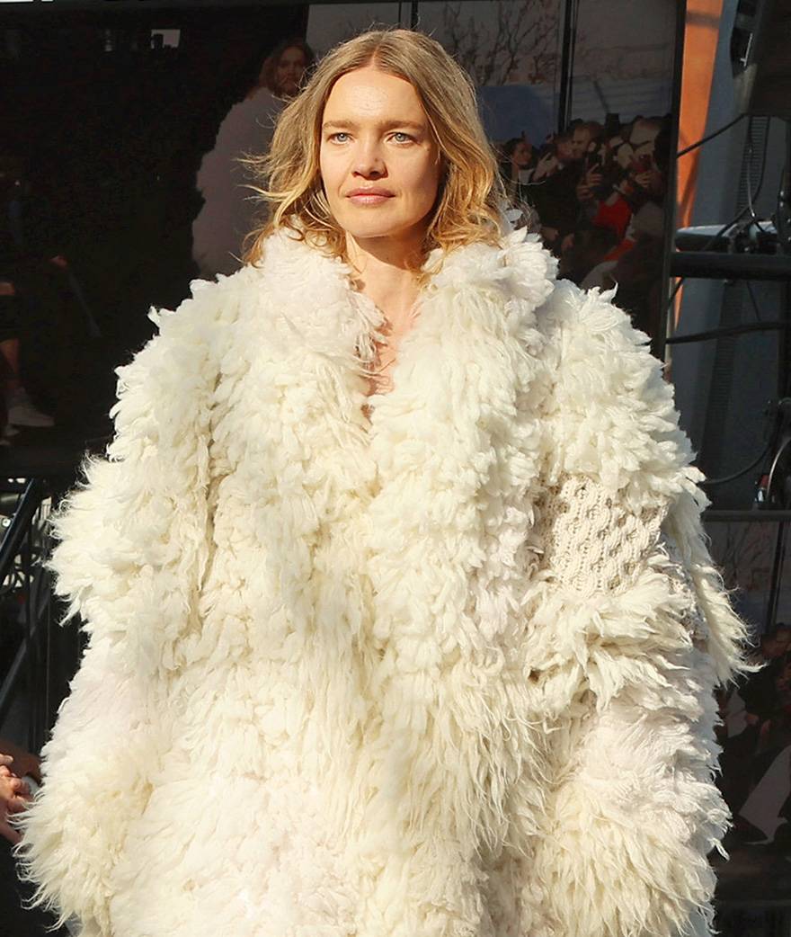 Défilé Stella McCartney, mode écoresponsable, Natalia Vodianova, Fashion Week