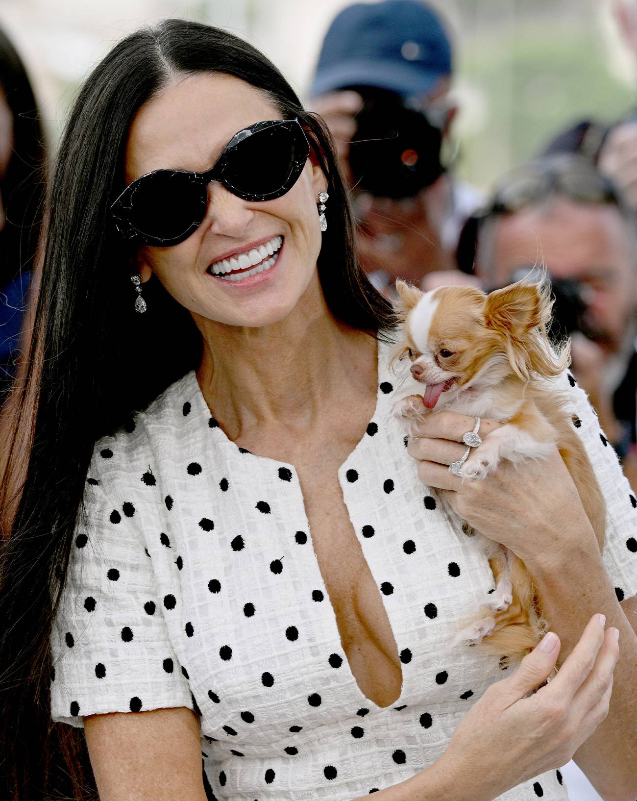 Demi Moore, Festival de Cannes 2024, Moments Insolites