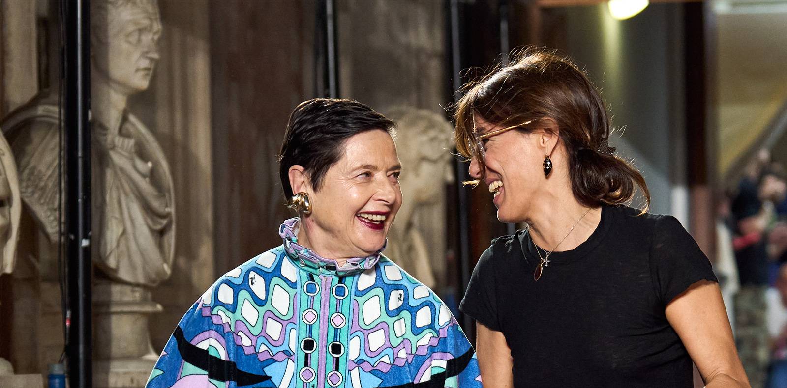 Isabella Rossellini, défilé pucci printemps-été 2024