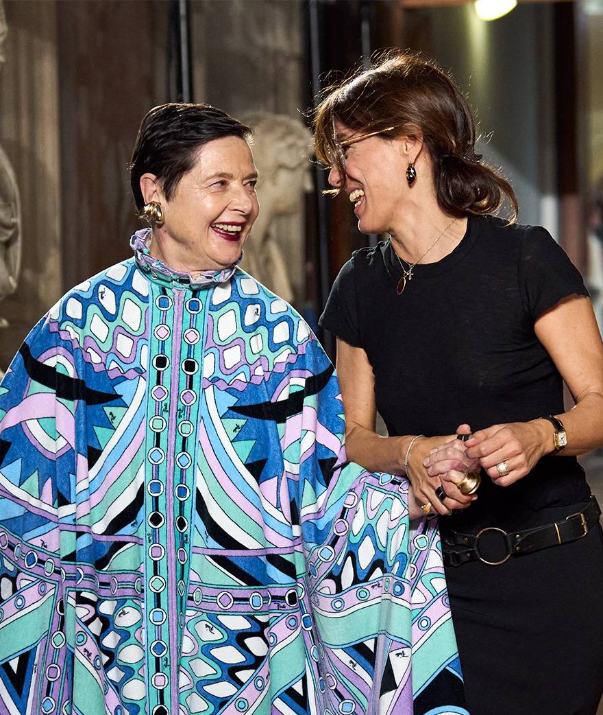 Isabella Rossellini, défilé pucci printemps-été 2024