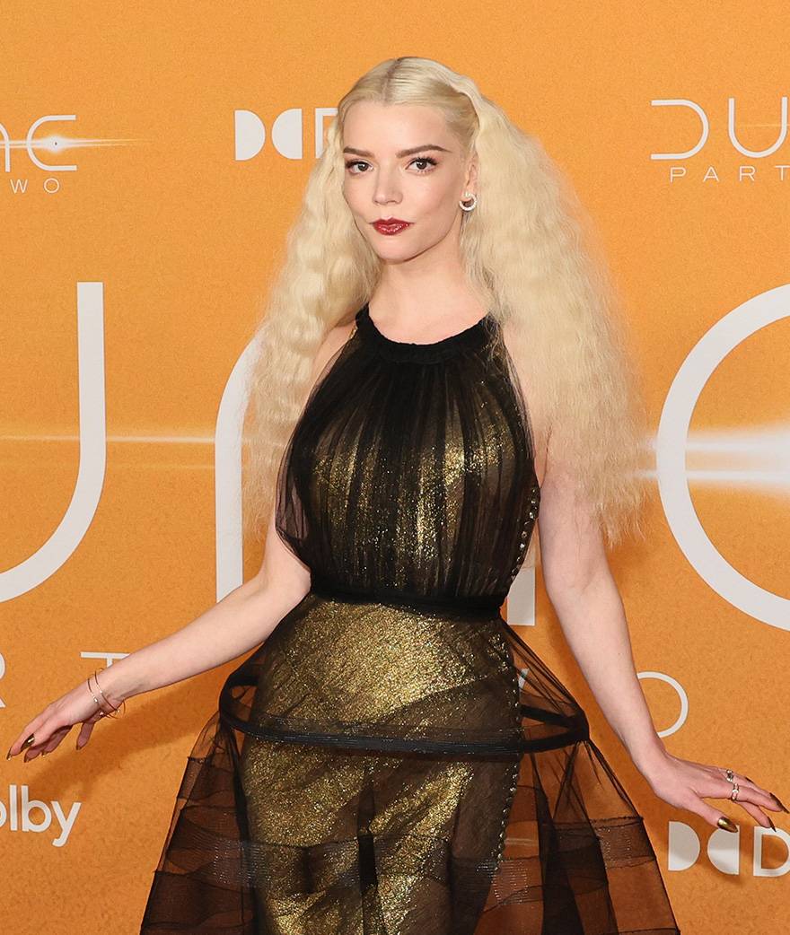 Anya Taylor-Joy, défilé Maison Margiela Artisanal 2024, John Galliano, tapis rouge