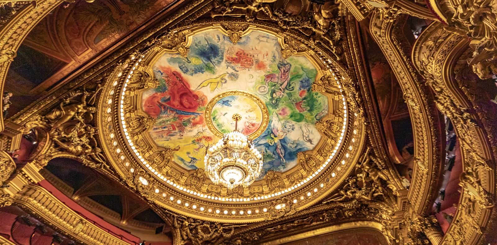 Marc Chagall, Plafond, Opéra Palais Garnier, Paris, Exposition, Centre Pompidou