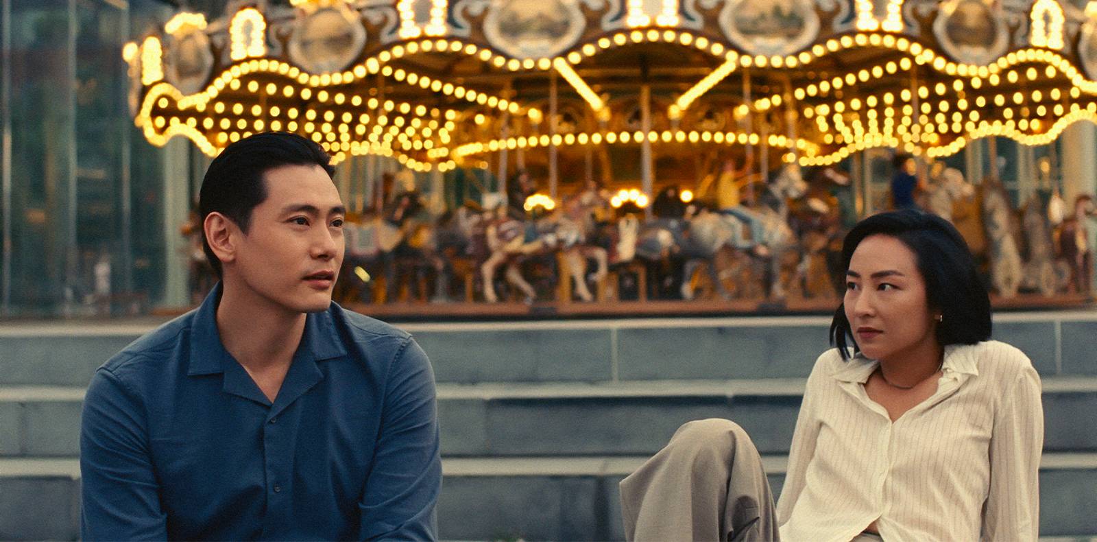 Past Lives, Teo Yoo, Greta Lee, Celine Song, Film, Golden Globes 2024