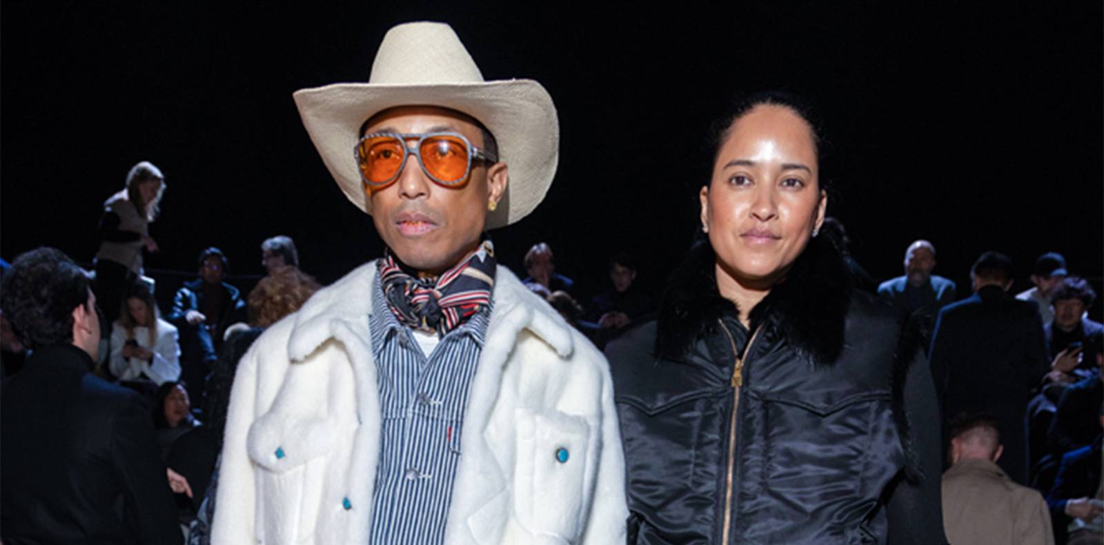 Célébrités, défilé Dior, Pharrell Williams, Arón Piper, Lewis Hamilton, Kate Moss