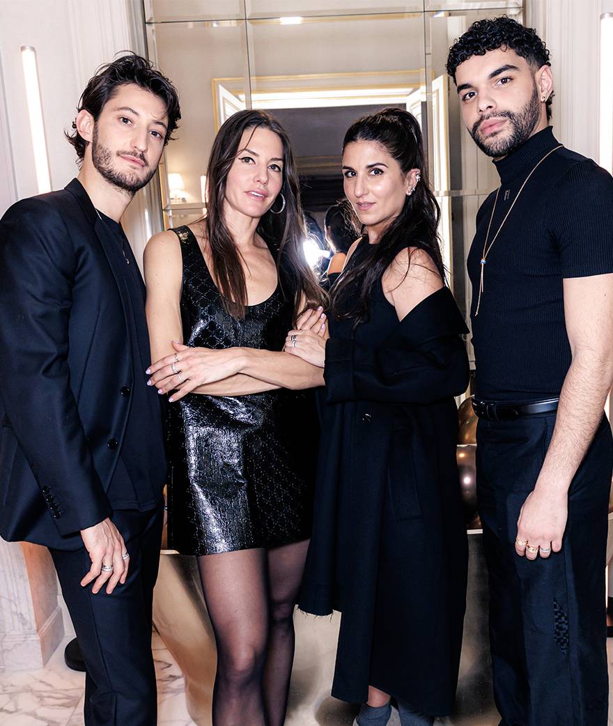 Soirée, Boucheron, 20 ans, Quatre, Collection, Géraldine Nakache, Pierre Niney