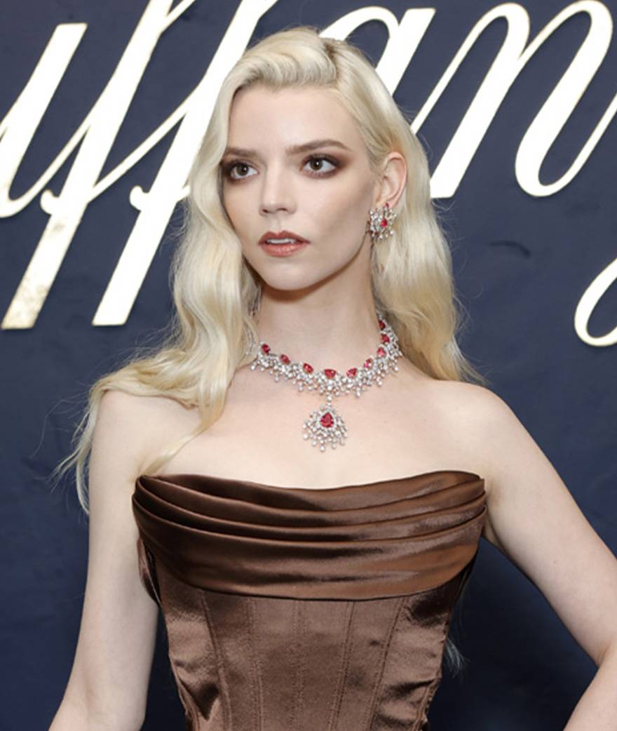 Tiffany & Co., Joaillerie, Soirée Beverly Hills, Blue Book, Anya Taylor-Joy, Usher, Olivia Wilde 