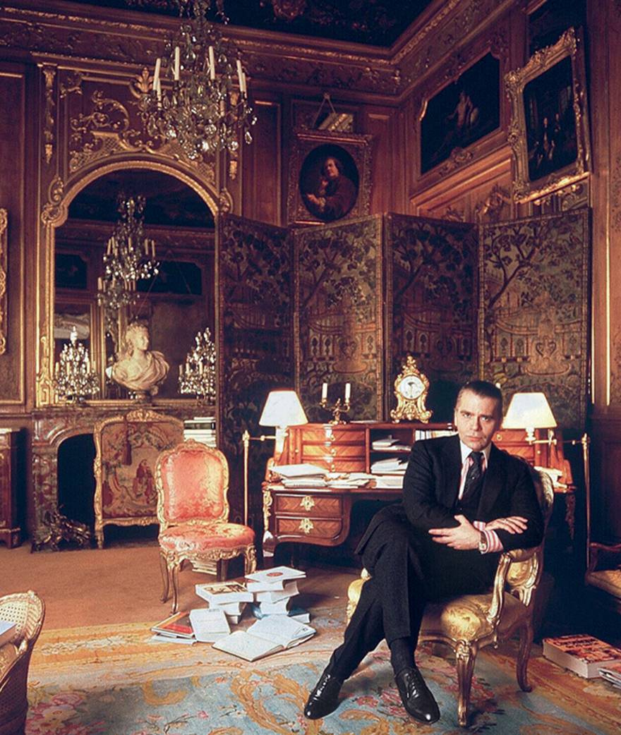 Karl Lagerfeld, Maison, Décors d'une vie, Marie Kalt, Interview 