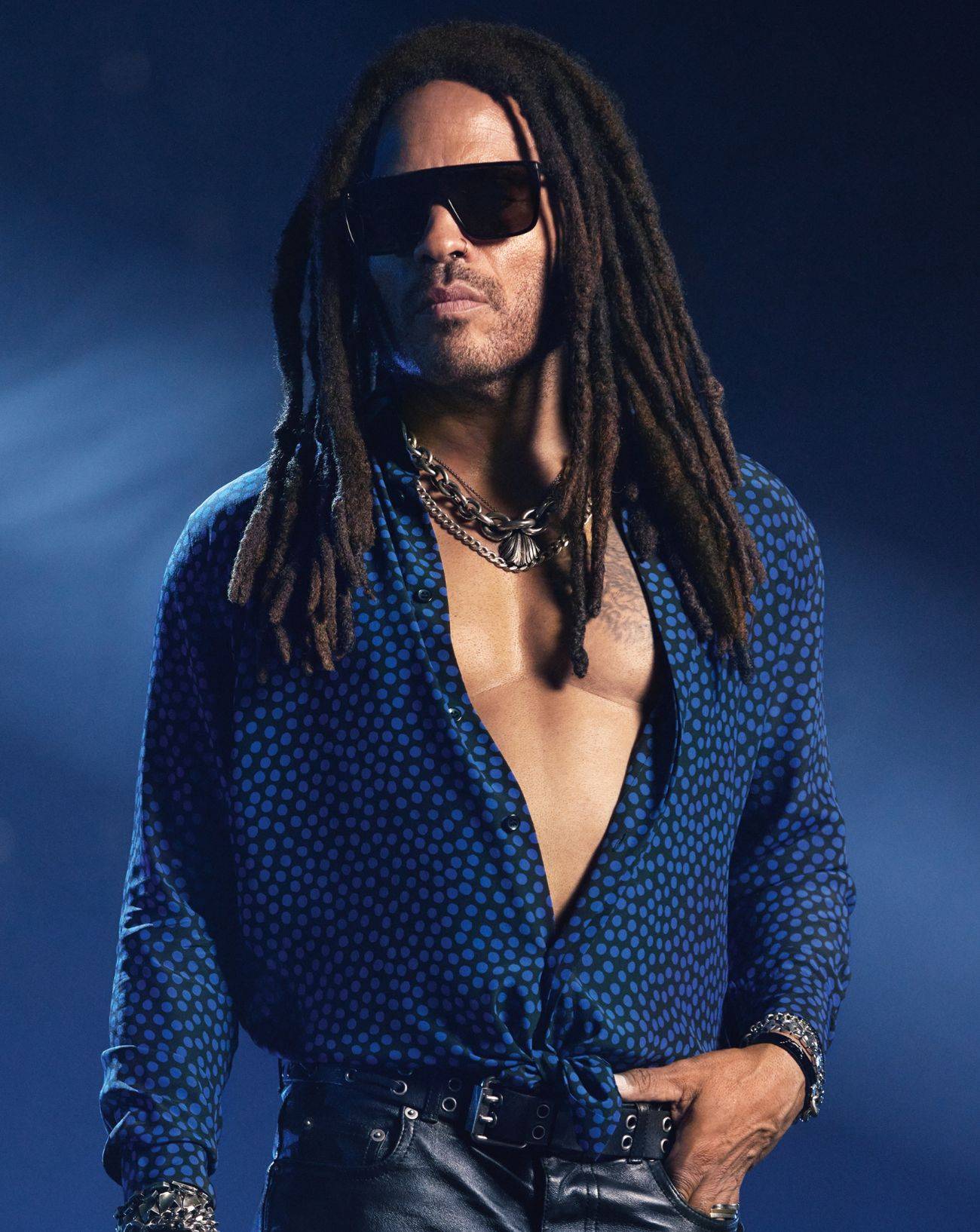 Lenny Kravitz, Yves Saint Laurent, Y L'Elixir, Interview, Blue Electric Light